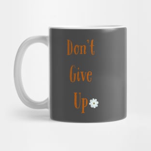 Don't Give Up - Baby-Bodysuit  - Onesies for Babies - Onesie Design Mug